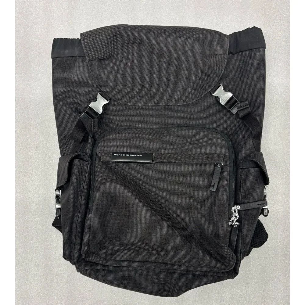 1980’s Porsche Design Carbon P’2300 Black Backpack~ Used